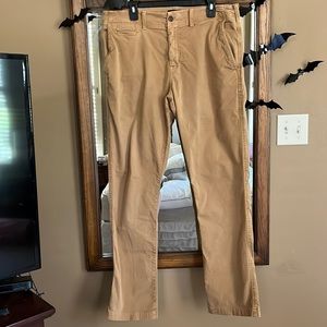 American Eagle Original Straight Fit Extreme Flex Khaki Pants 36x34